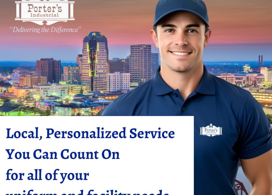 Industrial equipment and uniform services in Shreveport.